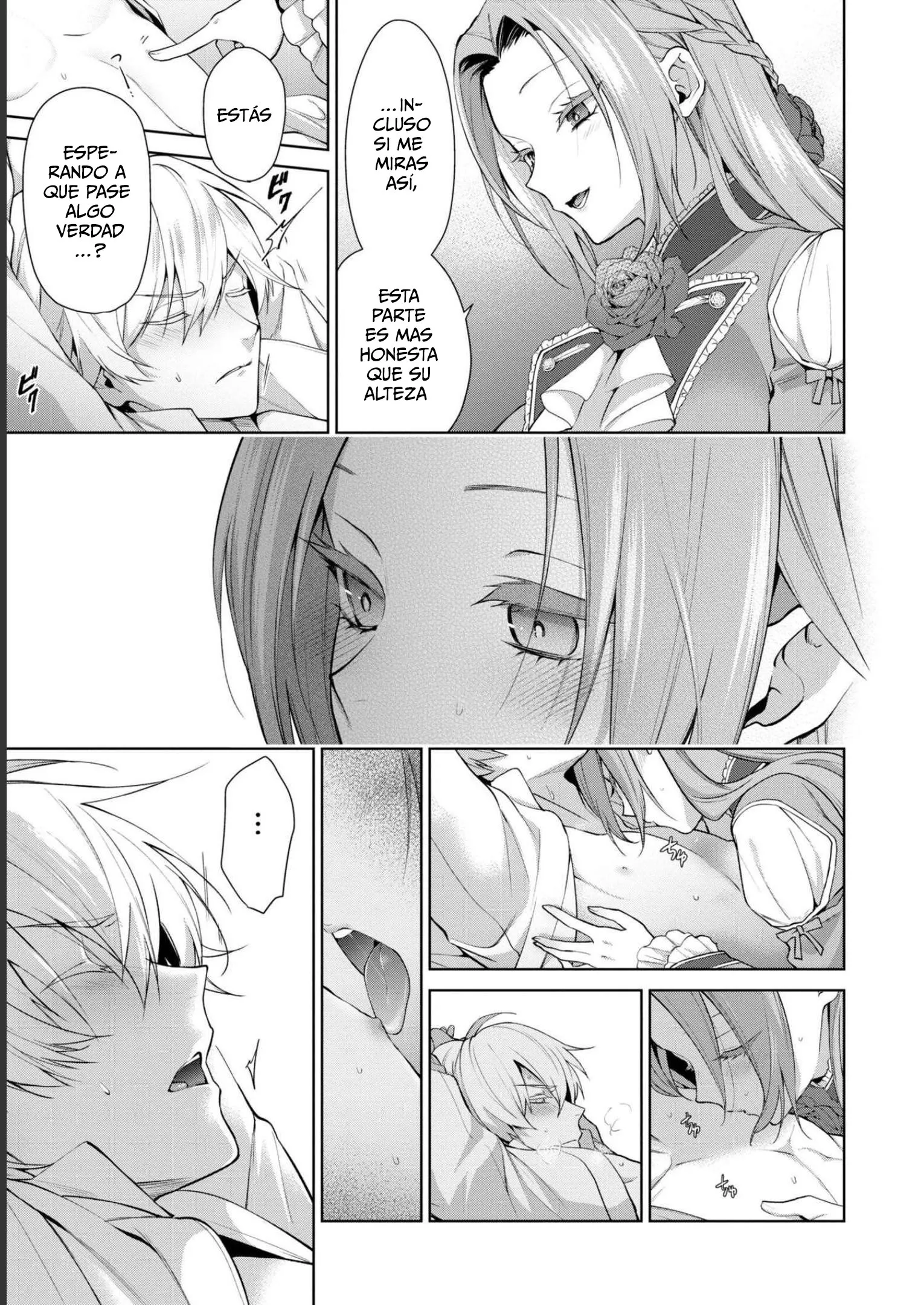 19 Si de todos modos vas a dejarme, haré que me ames hasta el final