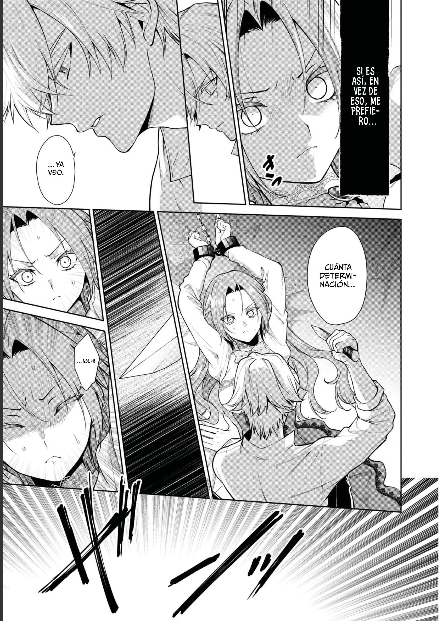 21 Si de todos modos vas a dejarme, haré que me ames hasta el final