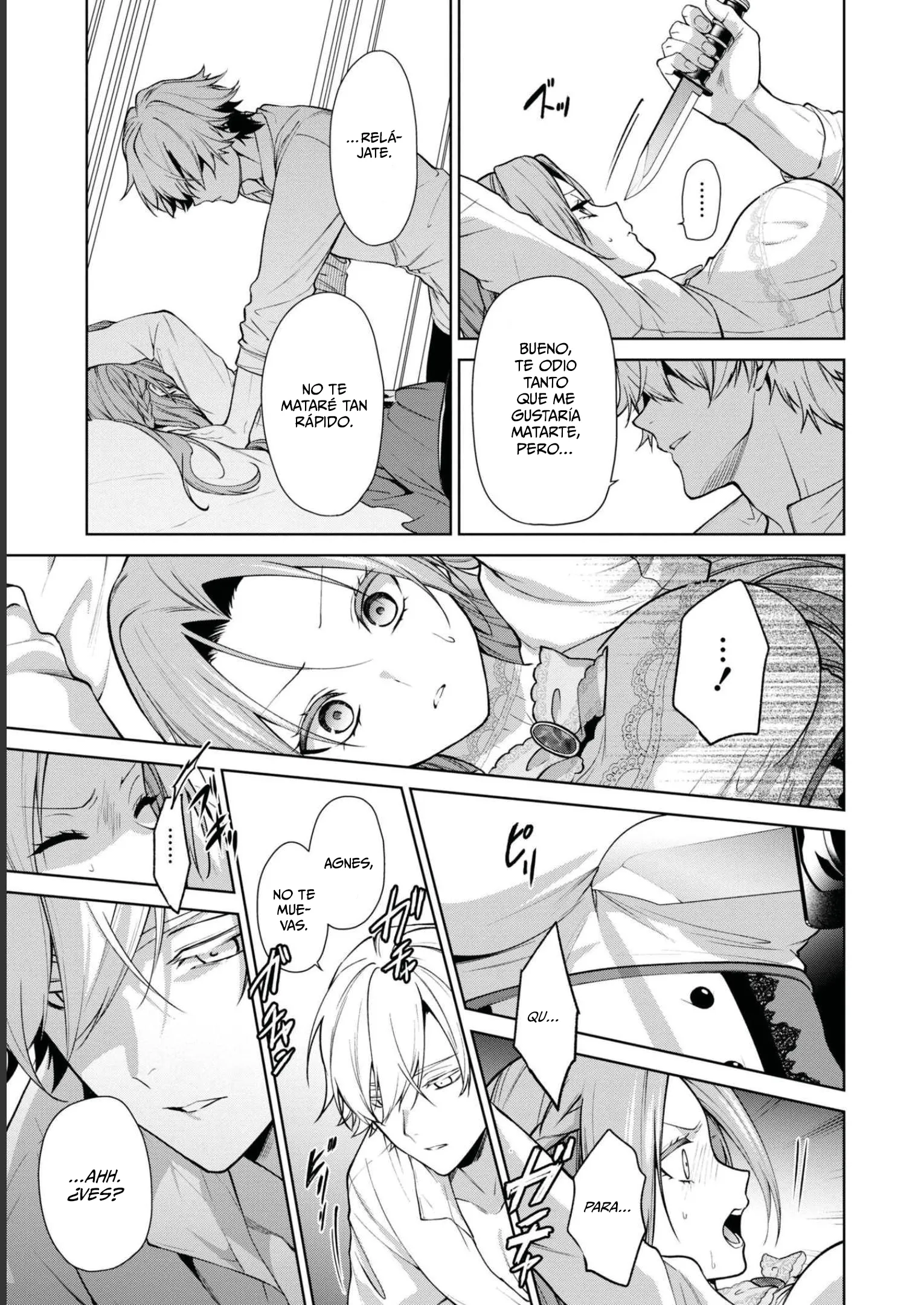 23 Si de todos modos vas a dejarme, haré que me ames hasta el final