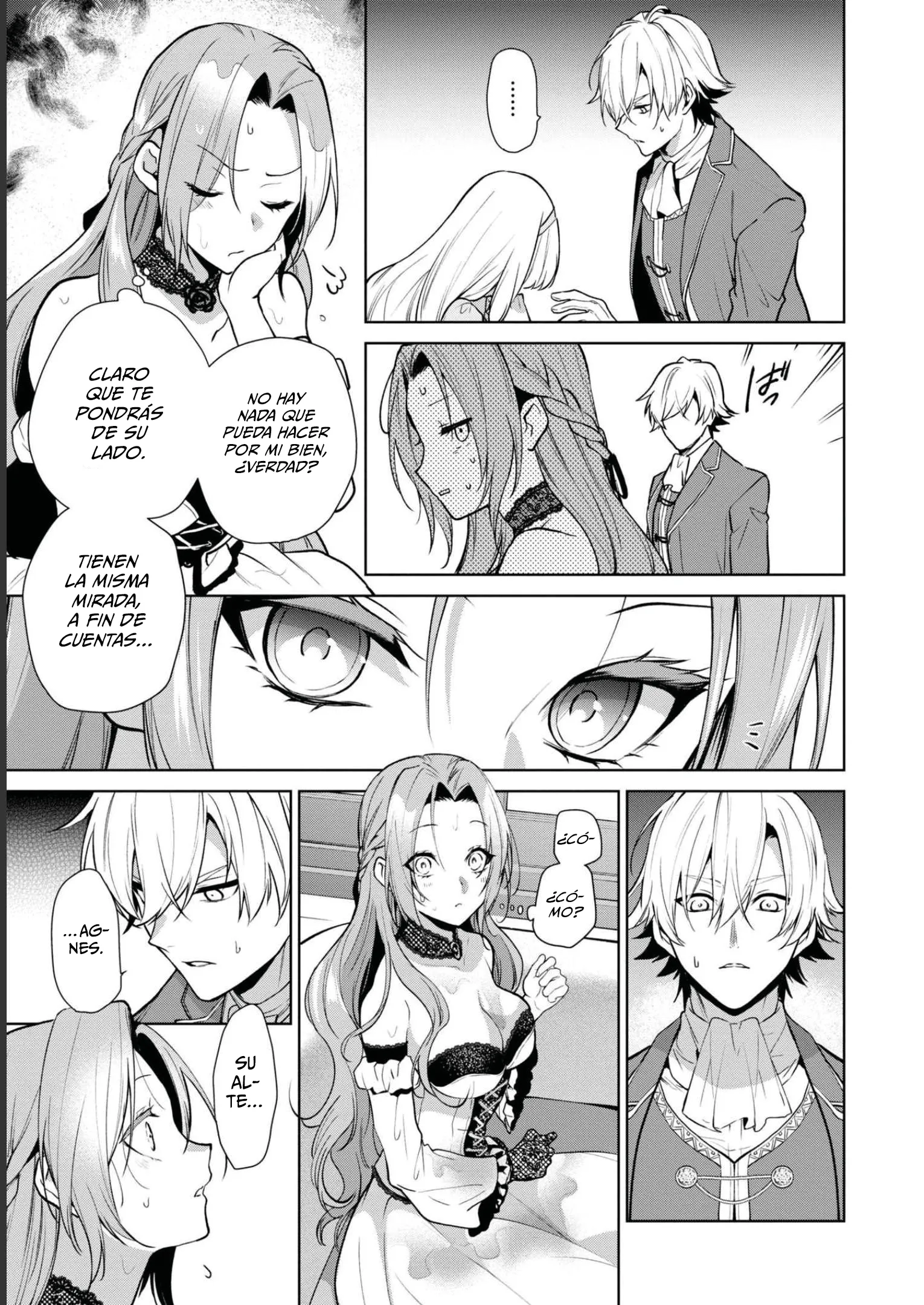 16 Si de todos modos vas a dejarme, haré que me ames hasta el final