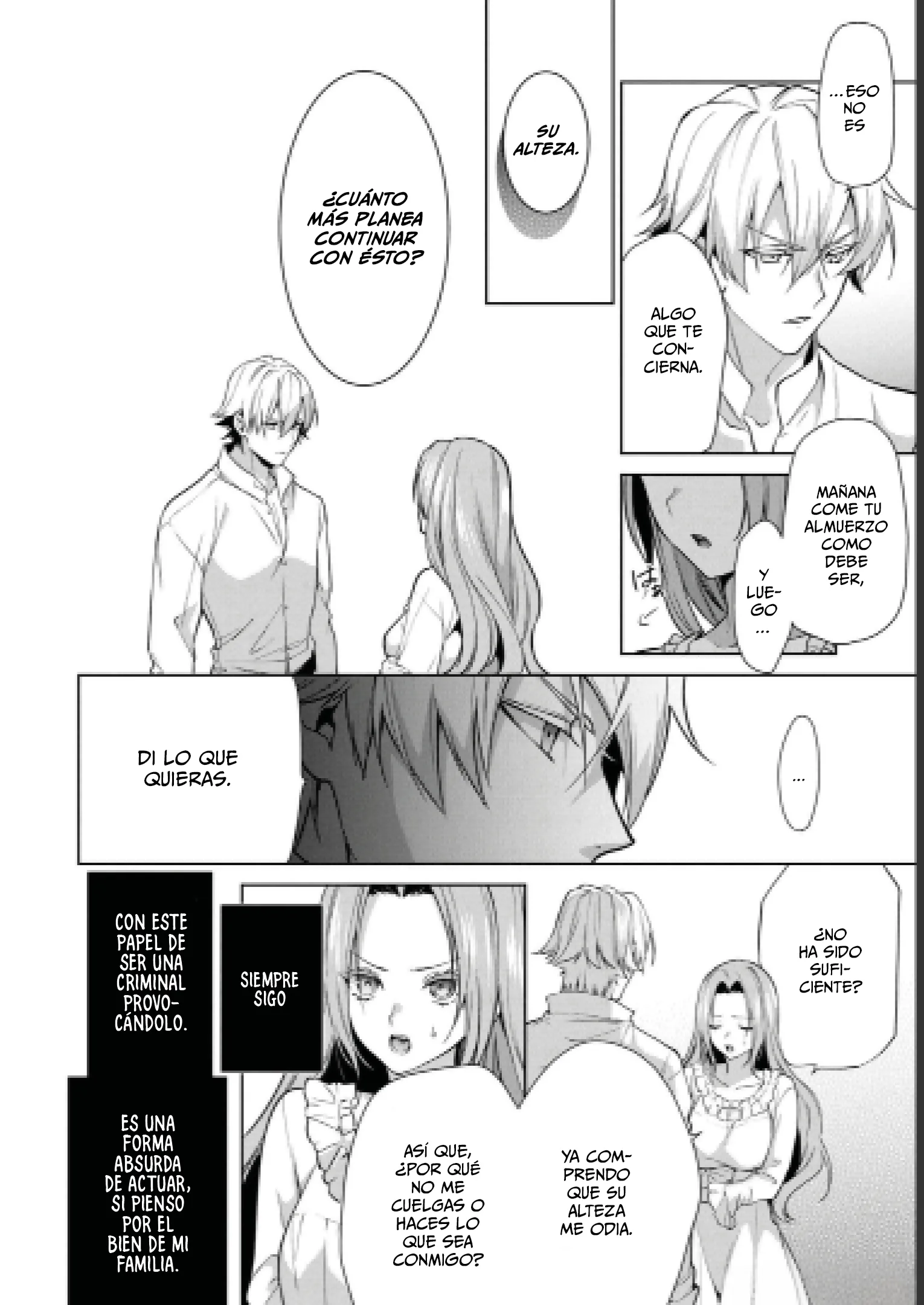 39 Si de todos modos vas a dejarme, haré que me ames hasta el final