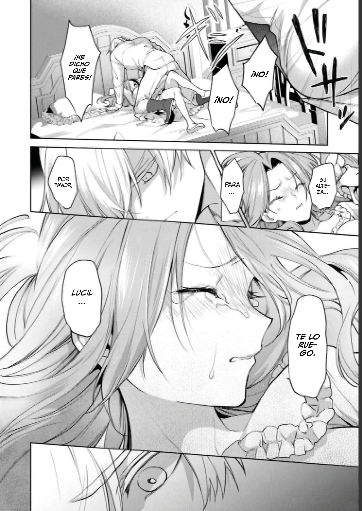 43 Si de todos modos vas a dejarme, haré que me ames hasta el final