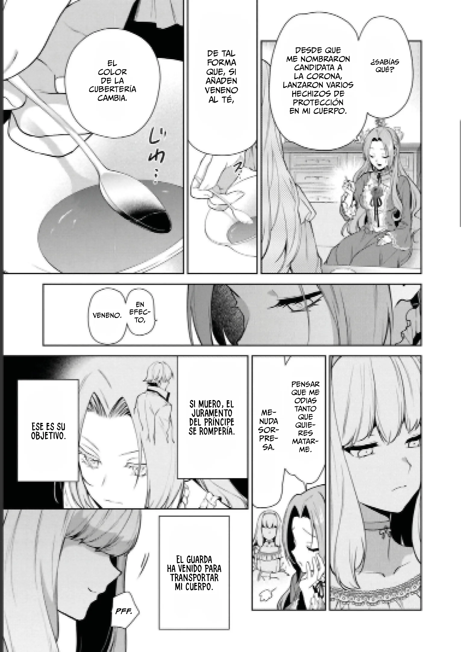 18 Si de todos modos vas a dejarme, haré que me ames hasta el final