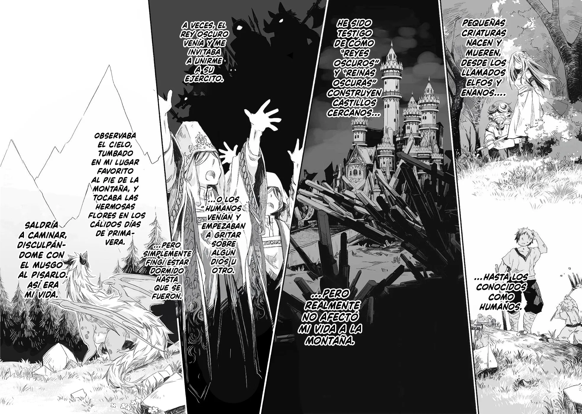 23 Diario de paternidad del dragón más fuerte que de repente se convirtió en papá～Hija linda, reconfortante y que crece para ser la más fuerte del mundo humano