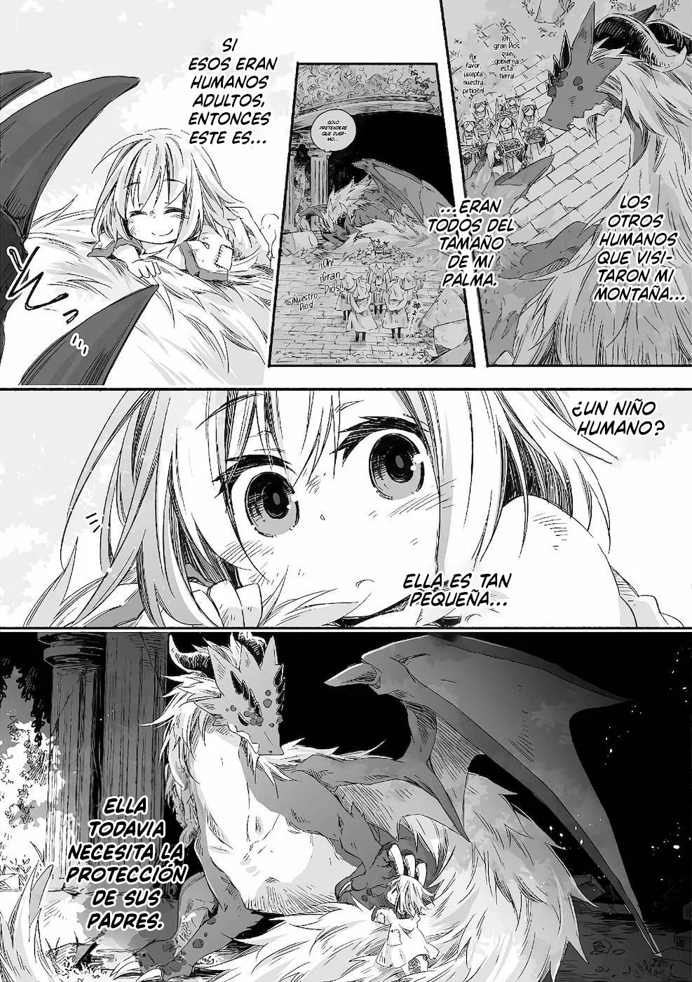 28 Diario de paternidad del dragón más fuerte que de repente se convirtió en papá～Hija linda, reconfortante y que crece para ser la más fuerte del mundo humano