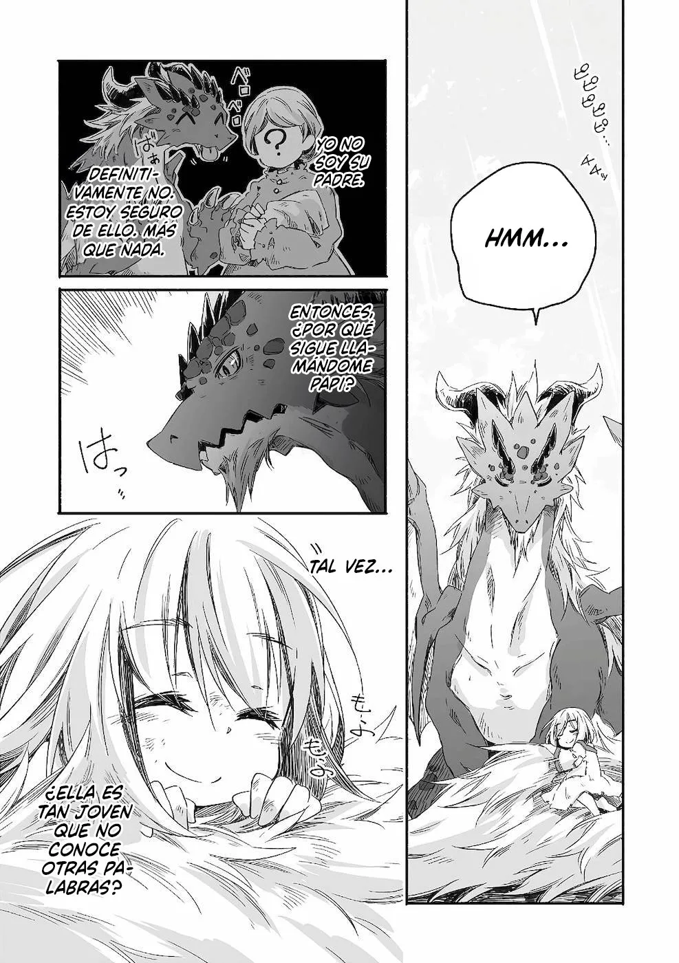 27 Diario de paternidad del dragón más fuerte que de repente se convirtió en papá～Hija linda, reconfortante y que crece para ser la más fuerte del mundo humano