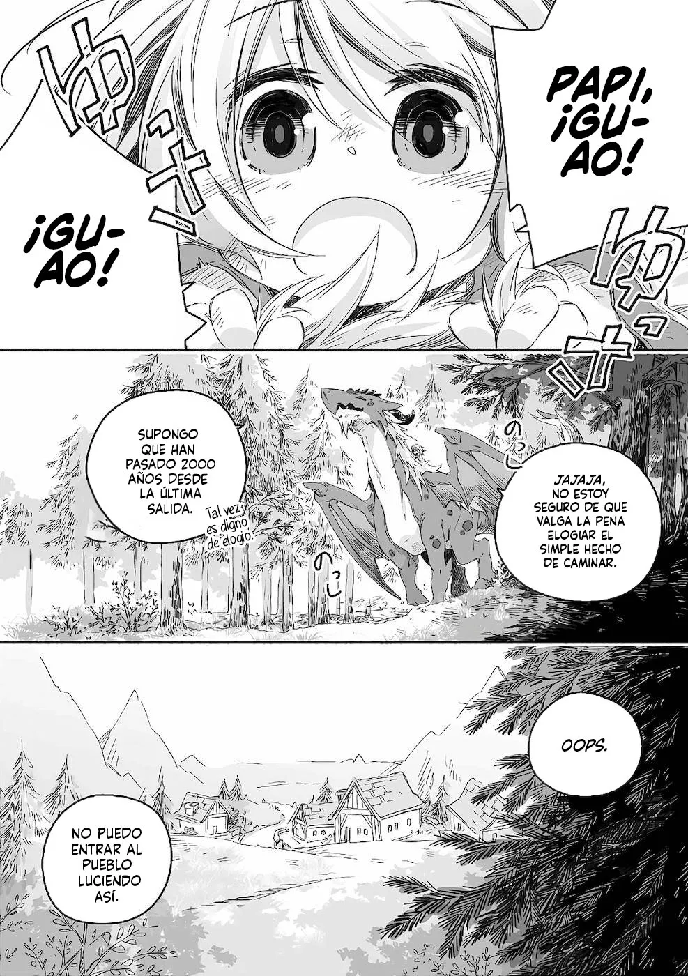 7 Diario de paternidad del dragón más fuerte que de repente se convirtió en papá～Hija linda, reconfortante y que crece para ser la más fuerte del mundo humano