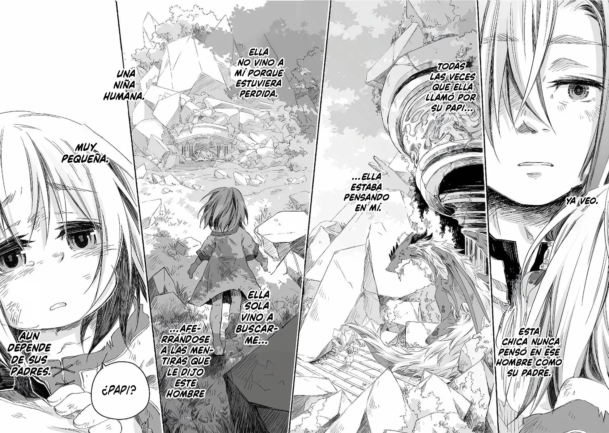 14 Diario de paternidad del dragón más fuerte que de repente se convirtió en papá～Hija linda, reconfortante y que crece para ser la más fuerte del mundo humano