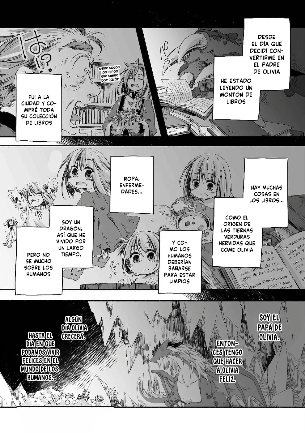 17 Diario de paternidad del dragón más fuerte que de repente se convirtió en papá～Hija linda, reconfortante y que crece para ser la más fuerte del mundo humano