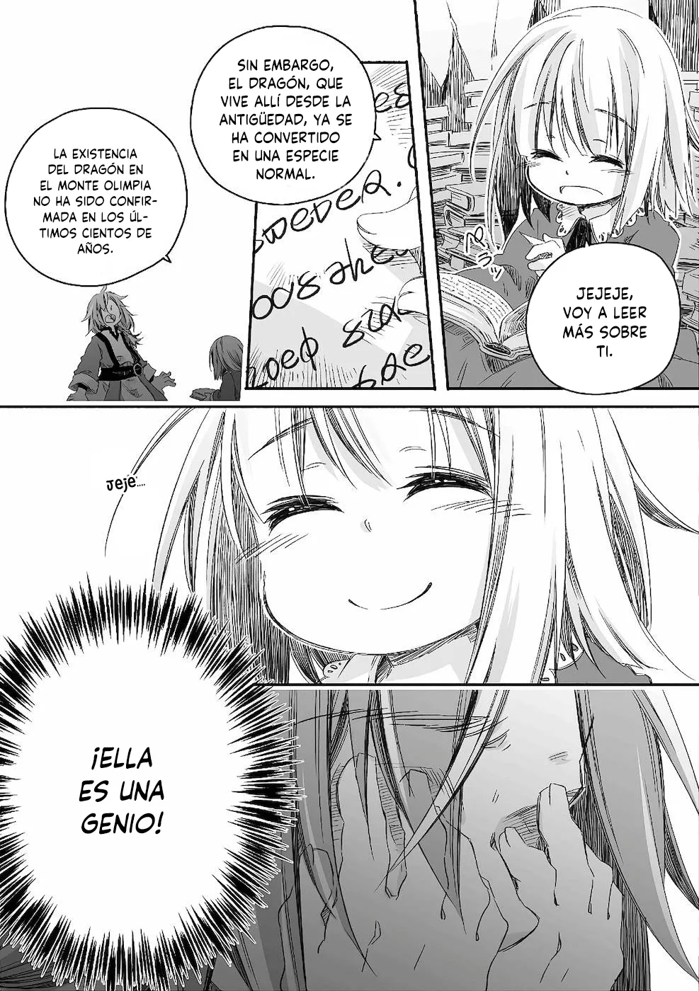 23 Diario de paternidad del dragón más fuerte que de repente se convirtió en papá～Hija linda, reconfortante y que crece para ser la más fuerte del mundo humano