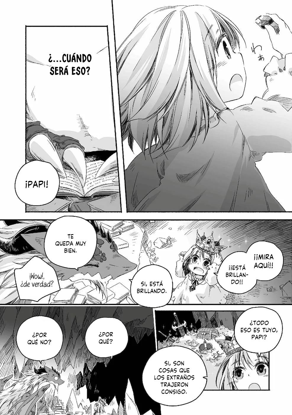 18 Diario de paternidad del dragón más fuerte que de repente se convirtió en papá～Hija linda, reconfortante y que crece para ser la más fuerte del mundo humano