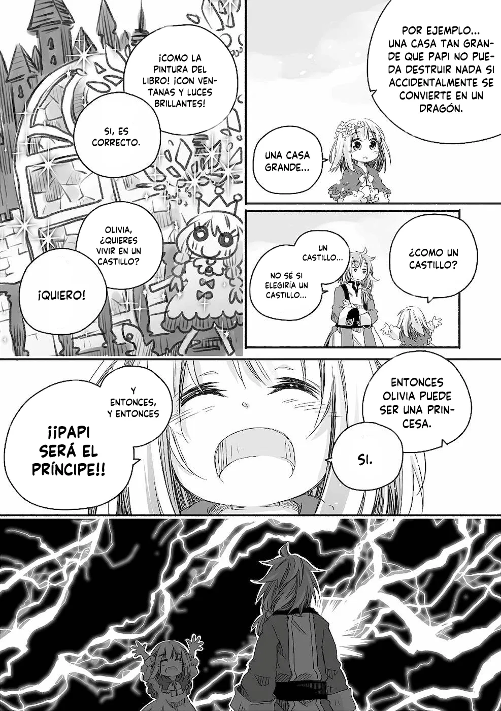 13 Diario de paternidad del dragón más fuerte que de repente se convirtió en papá～Hija linda, reconfortante y que crece para ser la más fuerte del mundo humano