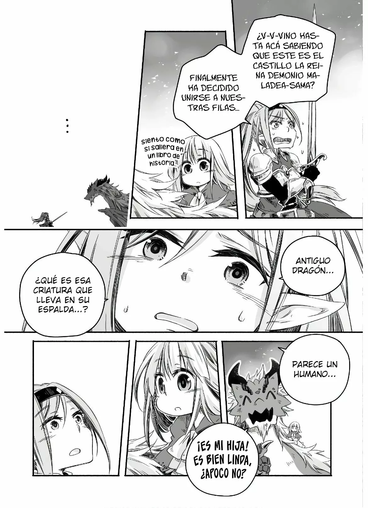 21 Diario de paternidad del dragón más fuerte que de repente se convirtió en papá～Hija linda, reconfortante y que crece para ser la más fuerte del mundo humano