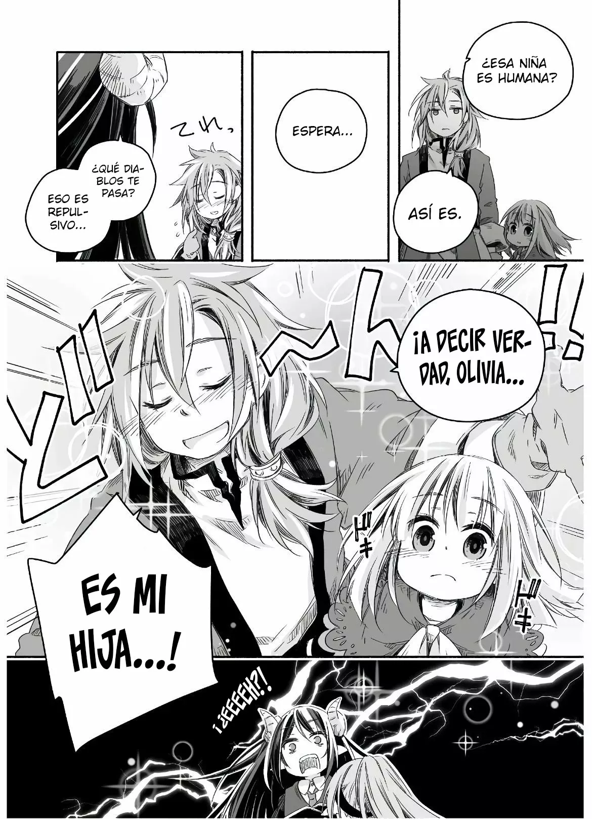 9 Diario de paternidad del dragón más fuerte que de repente se convirtió en papá～Hija linda, reconfortante y que crece para ser la más fuerte del mundo humano