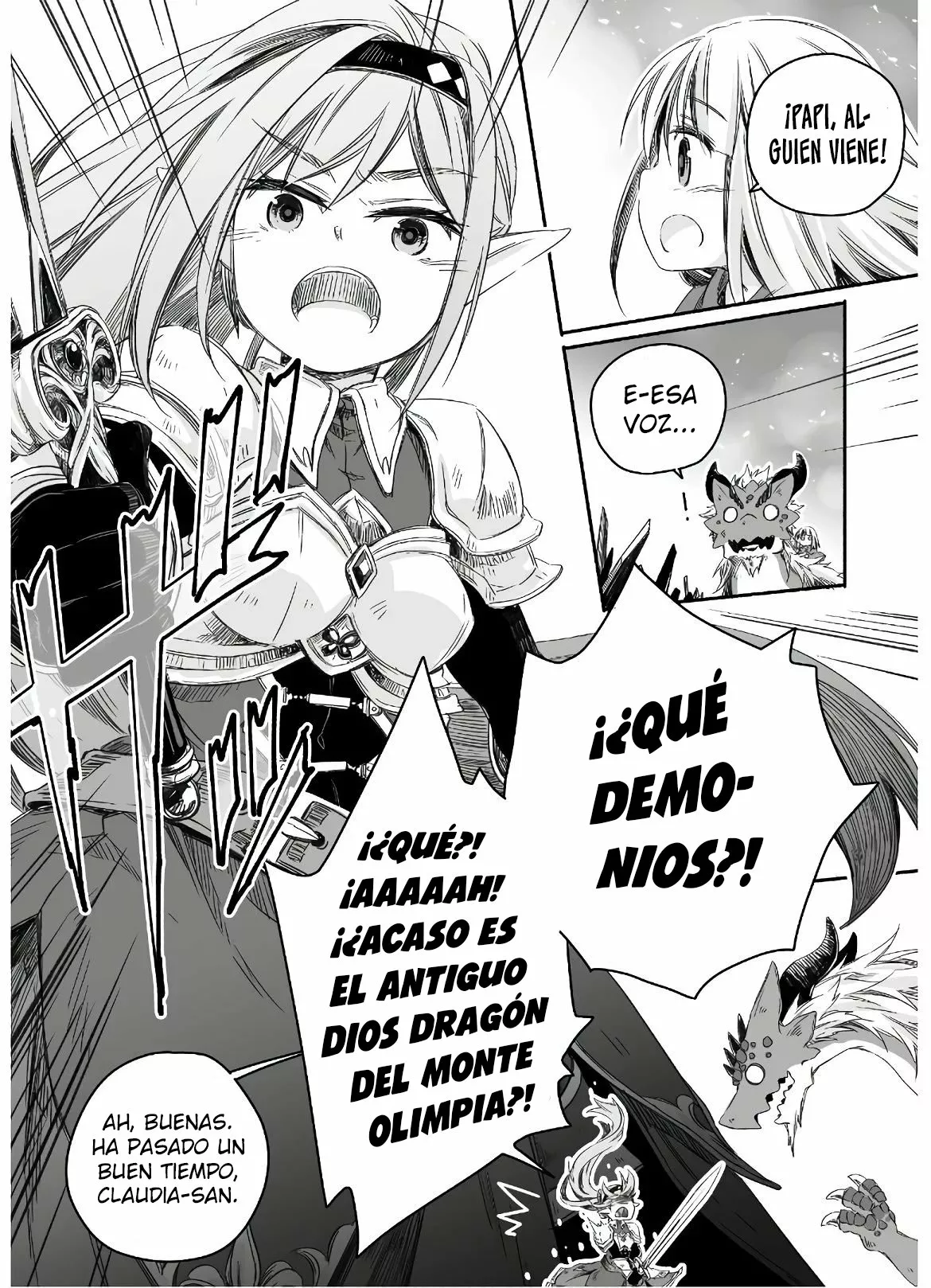 20 Diario de paternidad del dragón más fuerte que de repente se convirtió en papá～Hija linda, reconfortante y que crece para ser la más fuerte del mundo humano