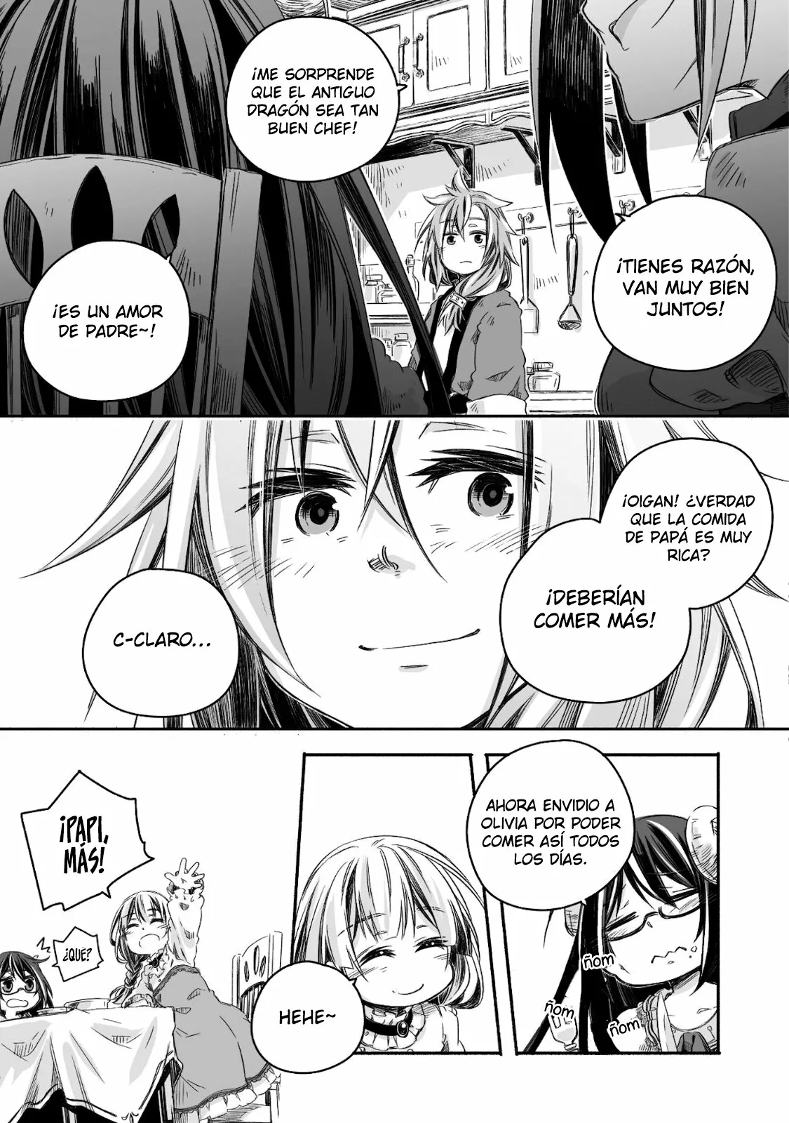 16 Diario de paternidad del dragón más fuerte que de repente se convirtió en papá～Hija linda, reconfortante y que crece para ser la más fuerte del mundo humano