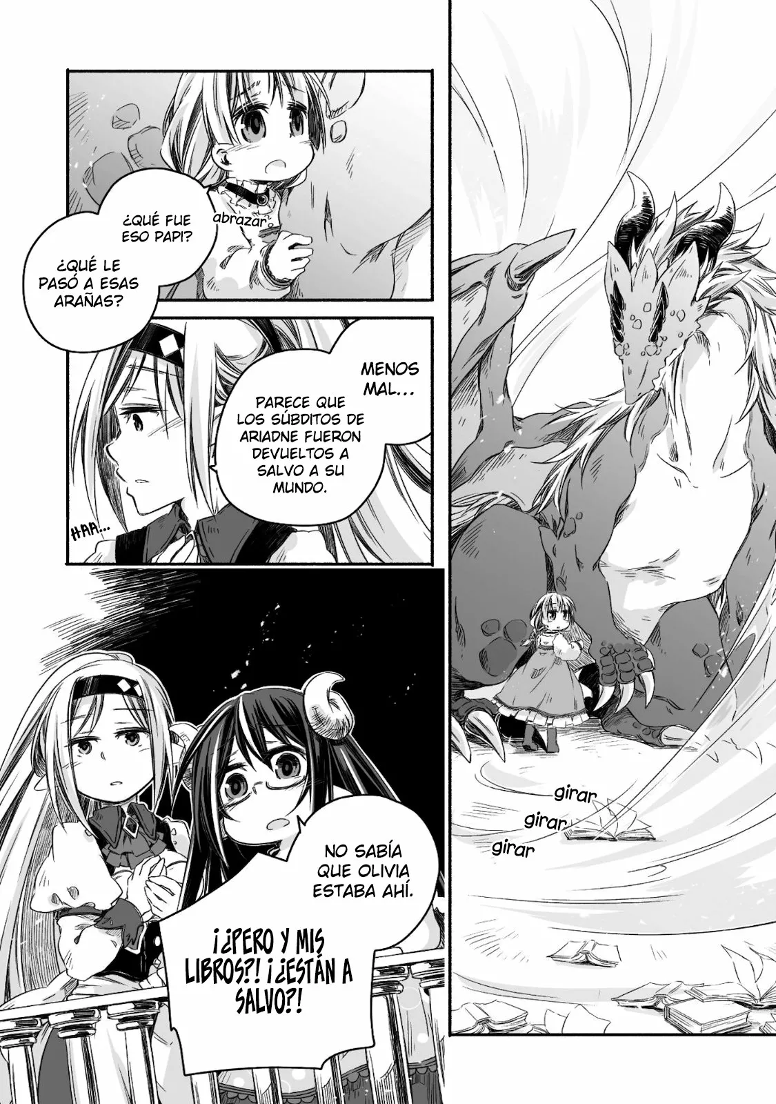 9 Diario de paternidad del dragón más fuerte que de repente se convirtió en papá～Hija linda, reconfortante y que crece para ser la más fuerte del mundo humano