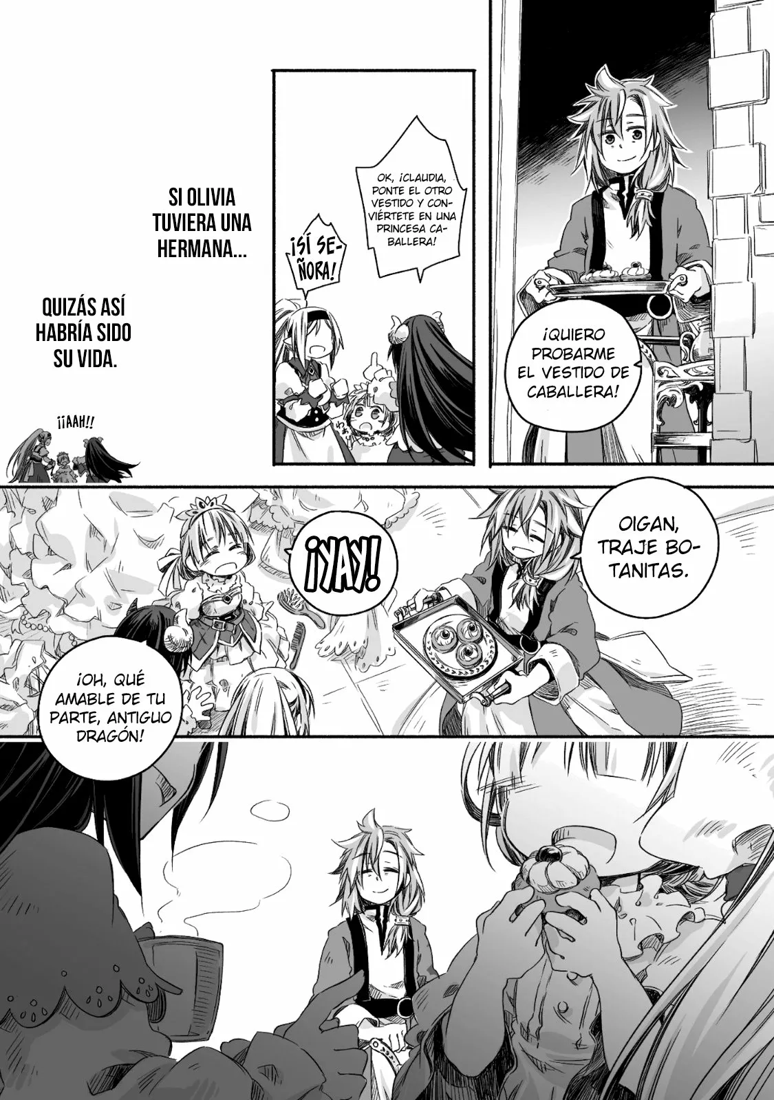 1 Diario de paternidad del dragón más fuerte que de repente se convirtió en papá～Hija linda, reconfortante y que crece para ser la más fuerte del mundo humano