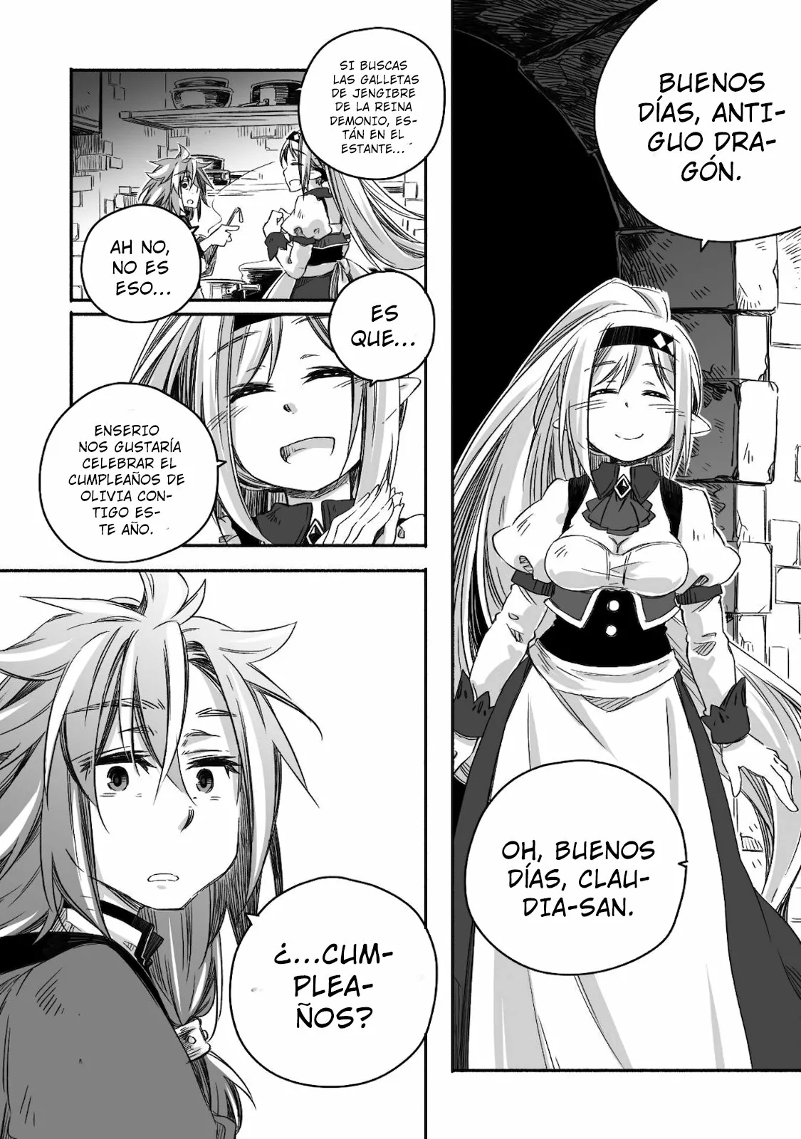 19 Diario de paternidad del dragón más fuerte que de repente se convirtió en papá～Hija linda, reconfortante y que crece para ser la más fuerte del mundo humano