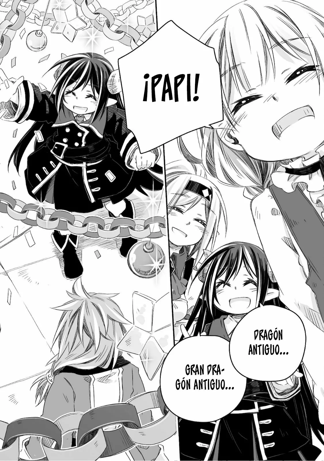 9 Diario de paternidad del dragón más fuerte que de repente se convirtió en papá～Hija linda, reconfortante y que crece para ser la más fuerte del mundo humano