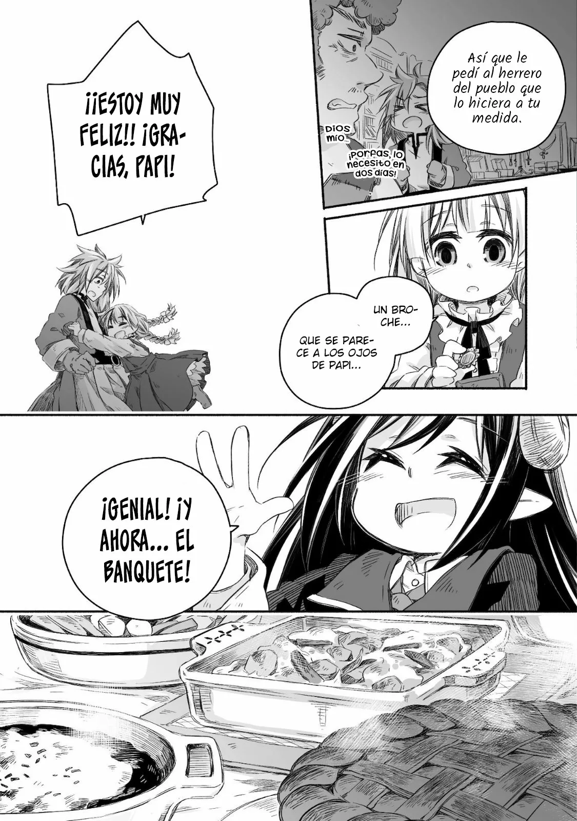 15 Diario de paternidad del dragón más fuerte que de repente se convirtió en papá～Hija linda, reconfortante y que crece para ser la más fuerte del mundo humano