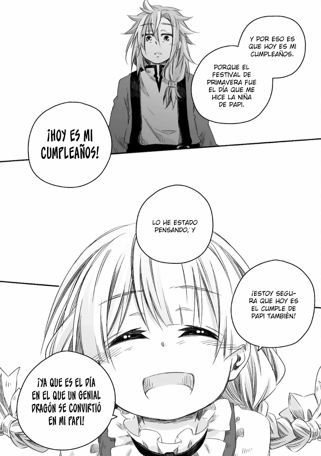 3 Diario de paternidad del dragón más fuerte que de repente se convirtió en papá～Hija linda, reconfortante y que crece para ser la más fuerte del mundo humano