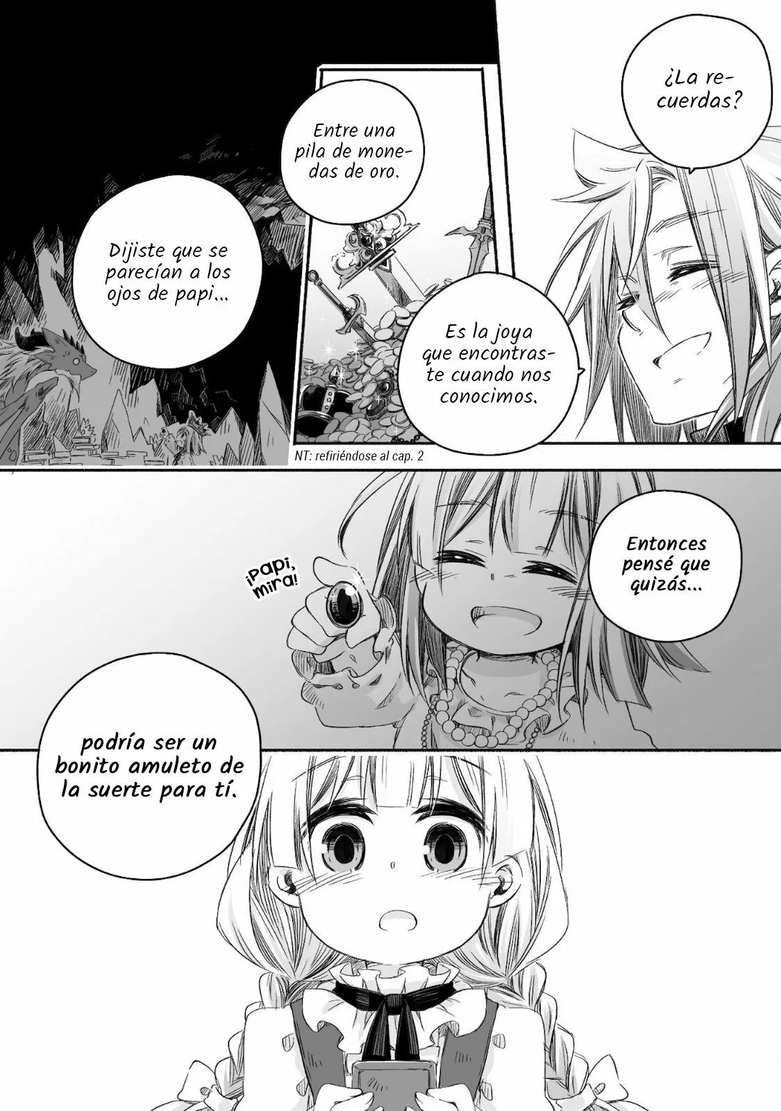 14 Diario de paternidad del dragón más fuerte que de repente se convirtió en papá～Hija linda, reconfortante y que crece para ser la más fuerte del mundo humano