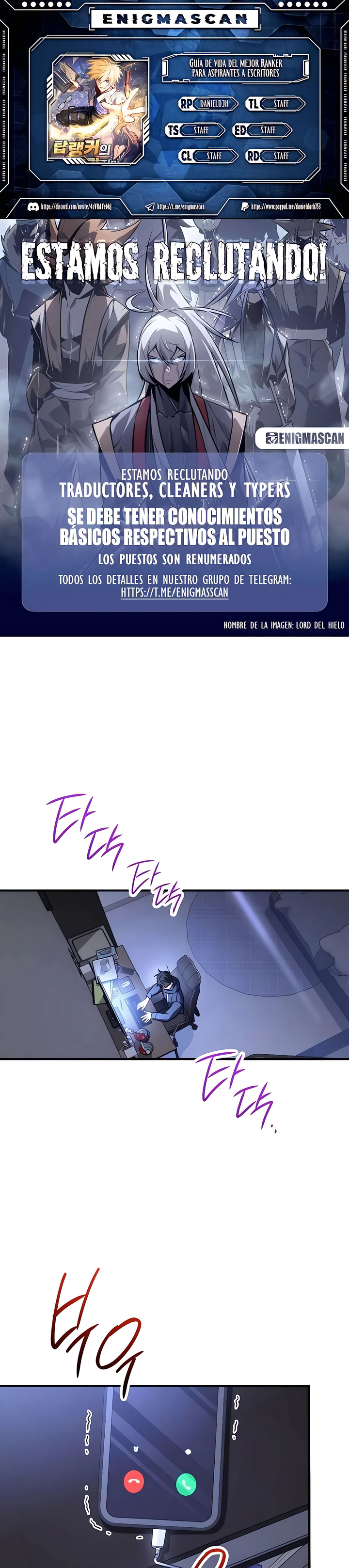 0 El Emperador del Trueno escribe desde las sombras