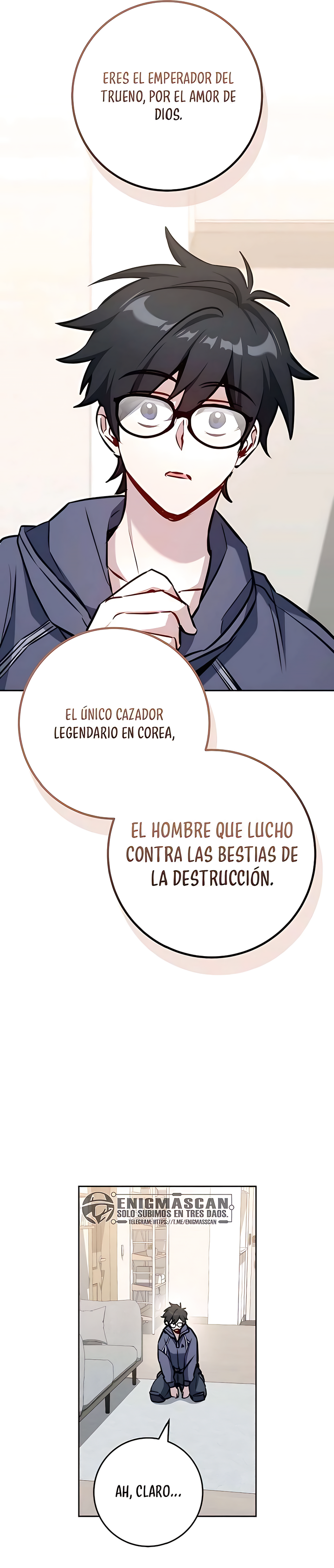 9 El Emperador del Trueno escribe desde las sombras