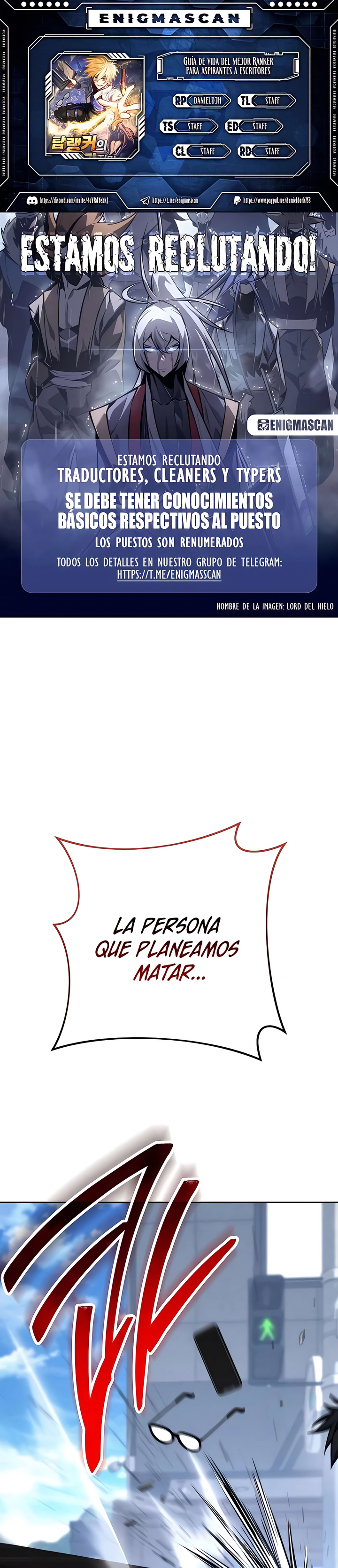 1 El Emperador del Trueno escribe desde las sombras