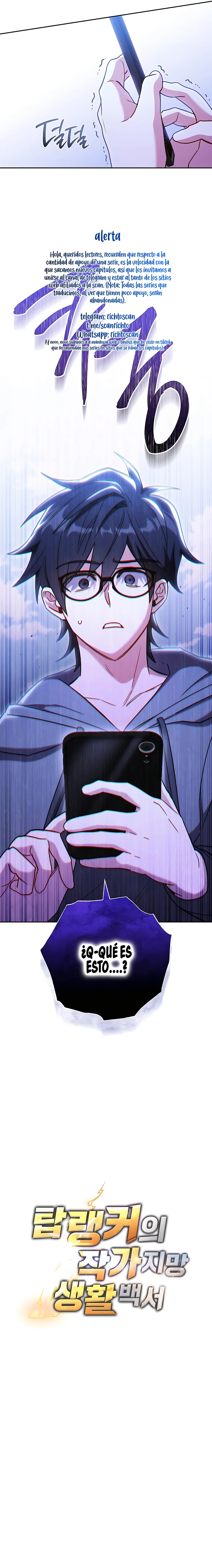 8 El Emperador del Trueno escribe desde las sombras