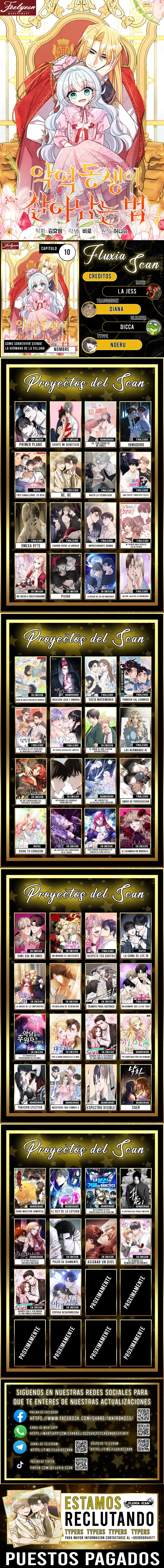 9 Cómo sobrevivir siendo la hermana de la villana