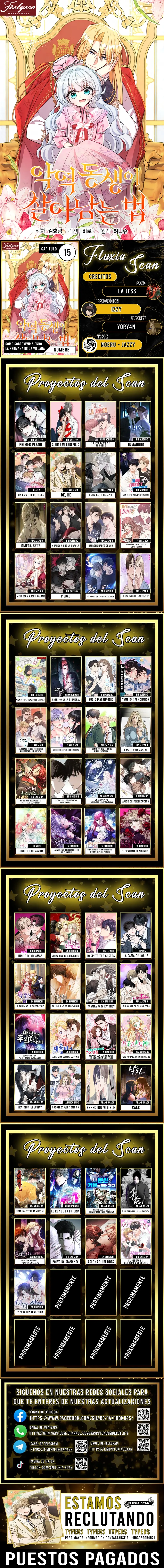 0 Cómo sobrevivir siendo la hermana de la villana