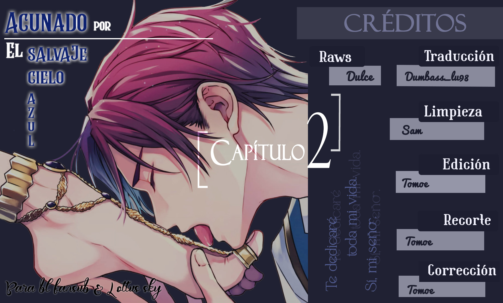 0 Acunado por el salvaje cielo azul- Sono Yono Dokoka Soten No Yurikago