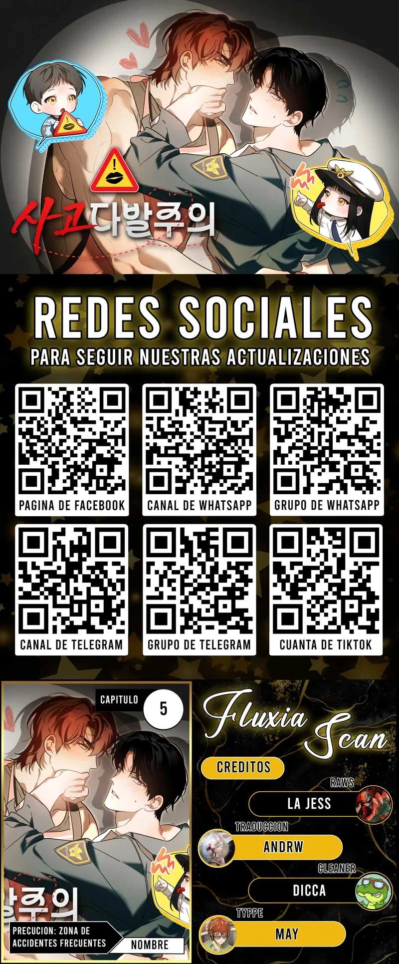 0 Precaución: zona de accidentes frecuentes