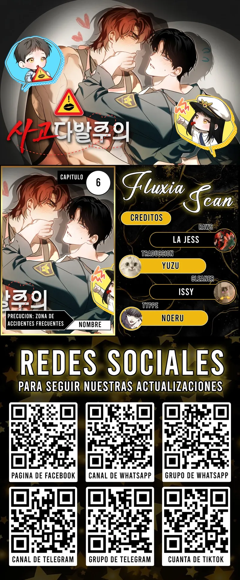 0 Precaución: zona de accidentes frecuentes