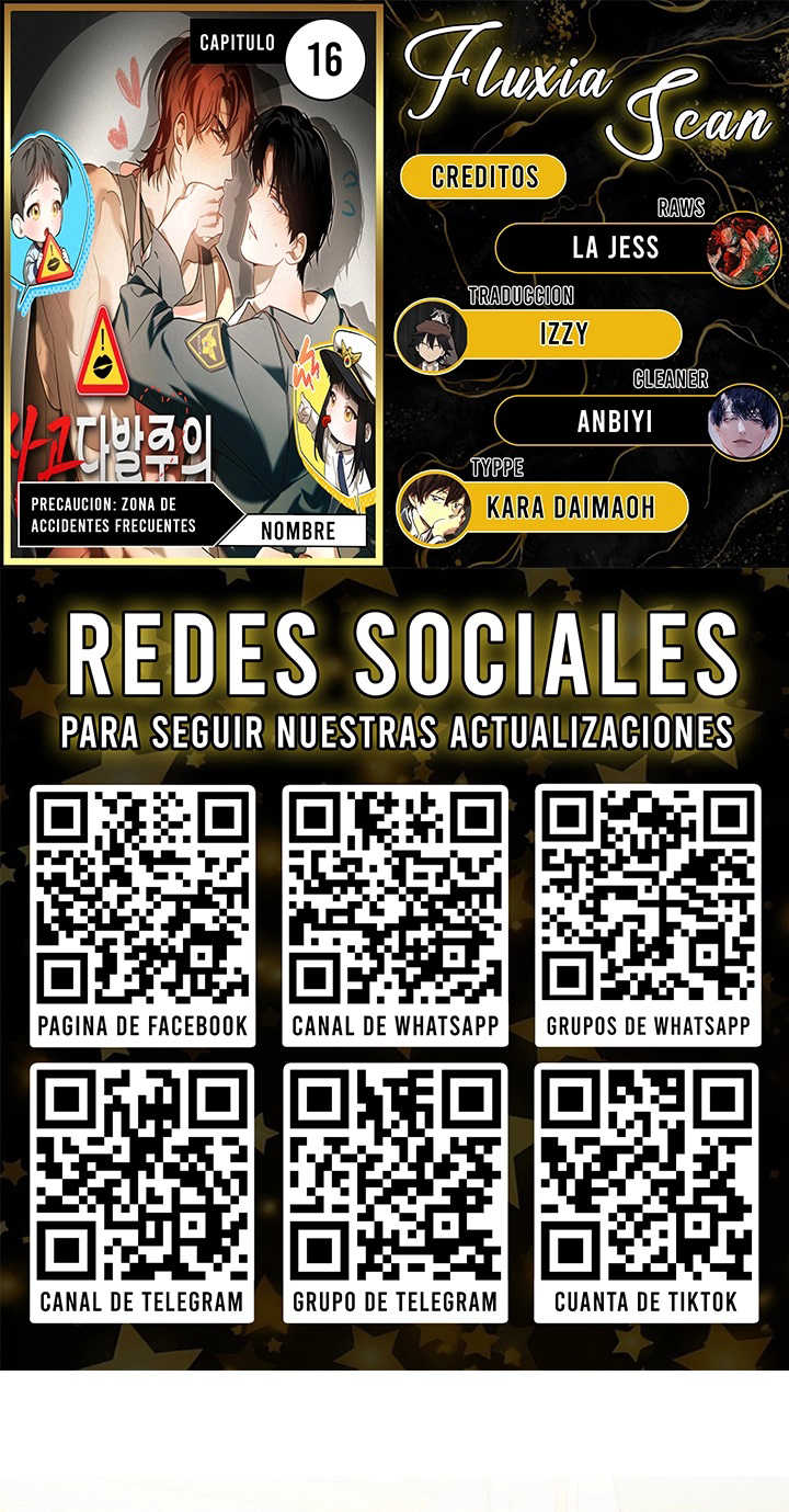 0 Precaución: zona de accidentes frecuentes