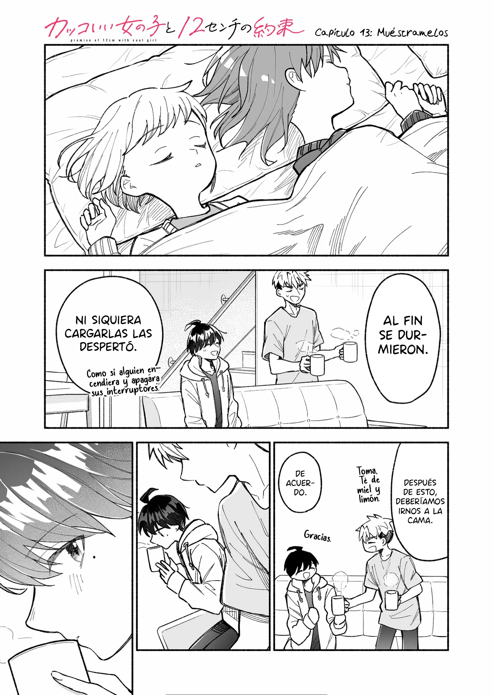 1 Una chica genial y una promesa de 12 cm