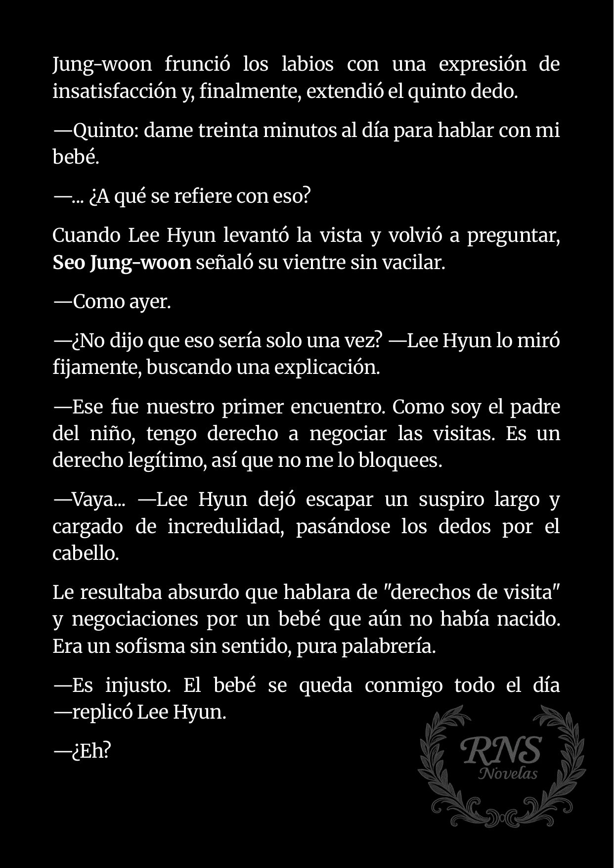 23 [NOVELA] BEBÉ ACCIDENTAL