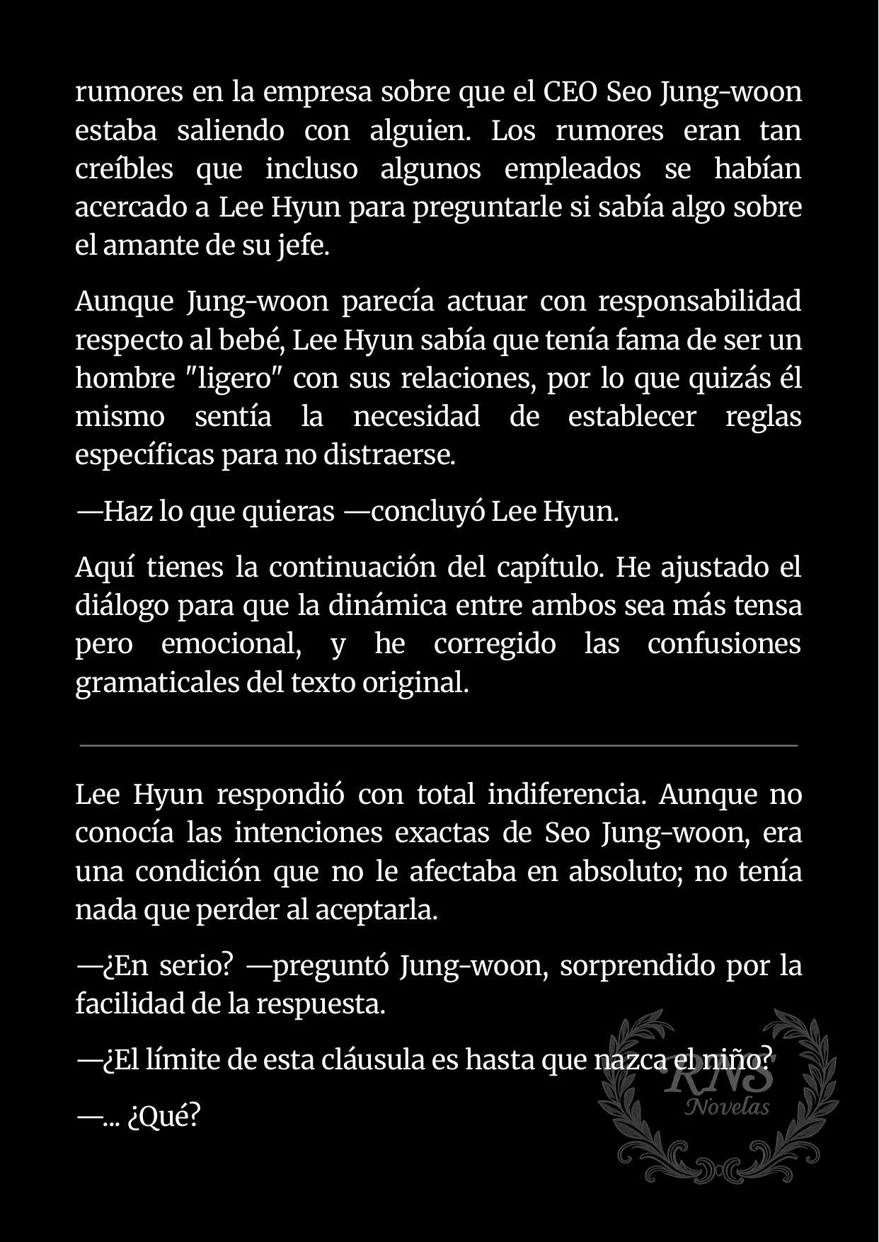 10 [NOVELA] BEBÉ ACCIDENTAL