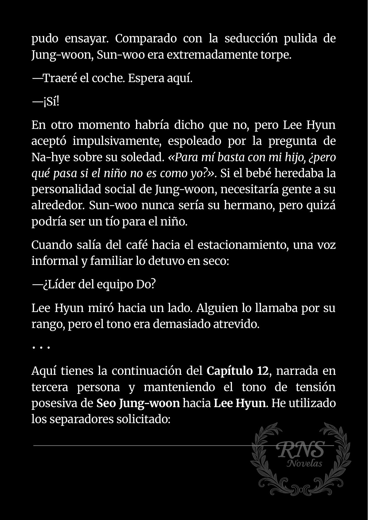 16 [NOVELA] BEBÉ ACCIDENTAL