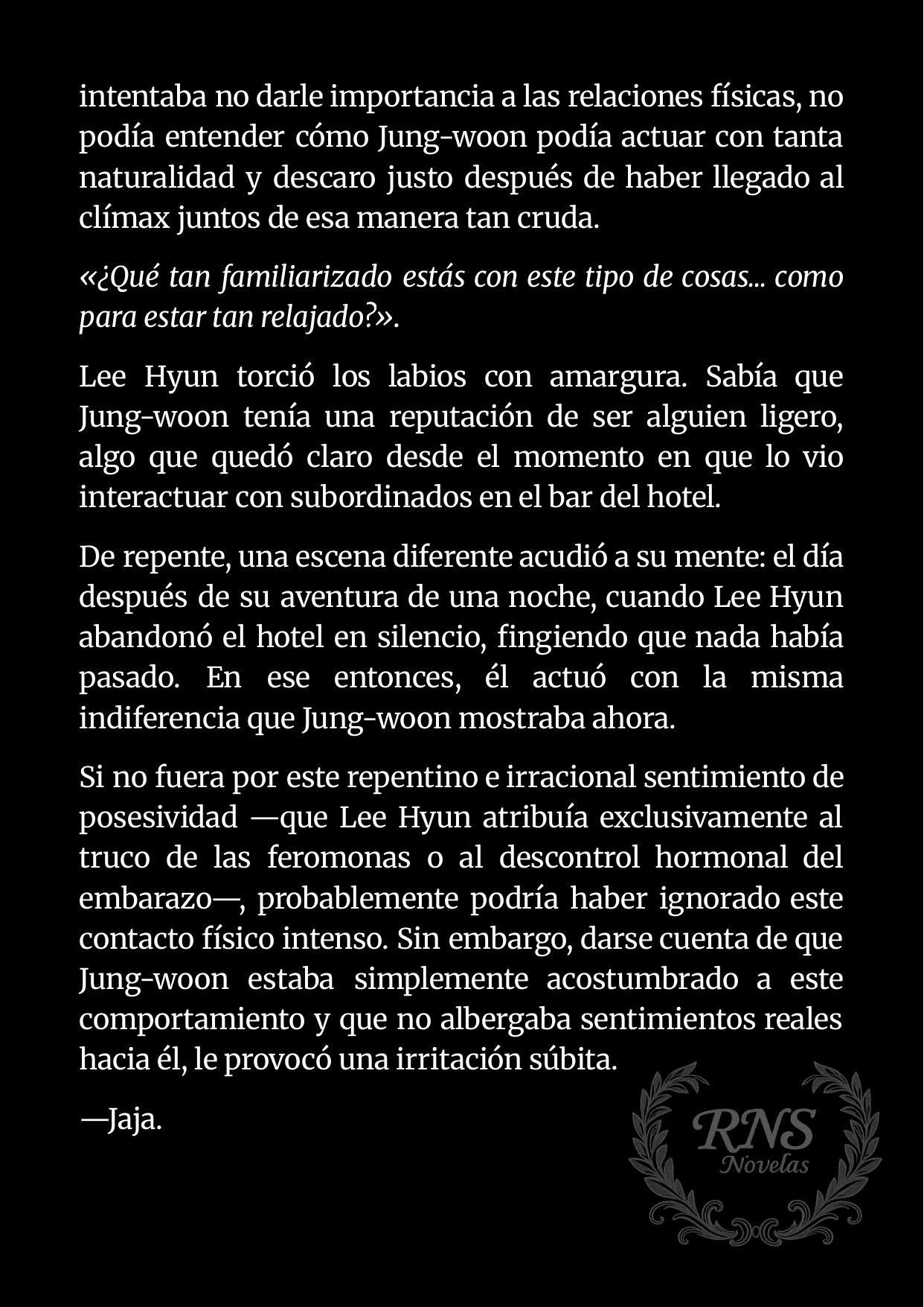 19 [NOVELA] BEBÉ ACCIDENTAL