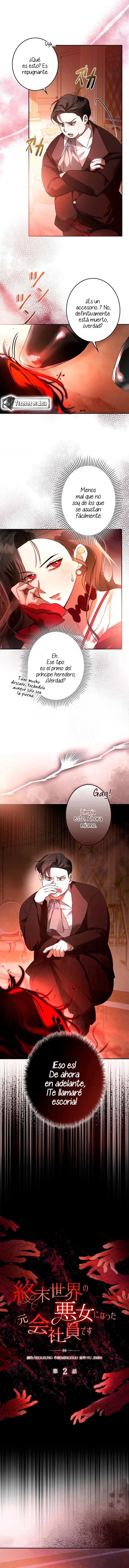 1 La oficinista que se convierte en villana al transmigrar y sobrevive al apocalipsis