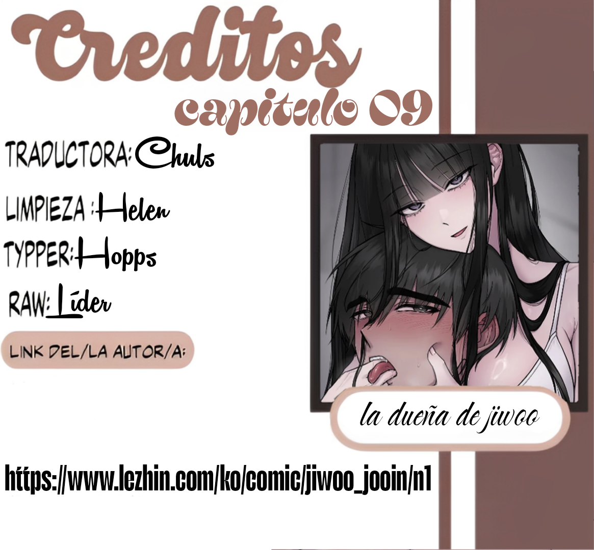 0 La dueña de Jiwoo