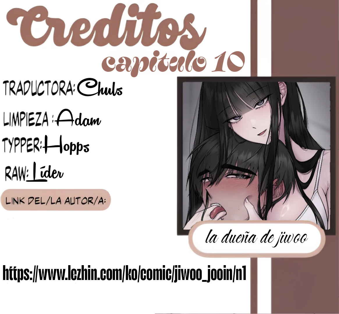 0 La dueña de Jiwoo