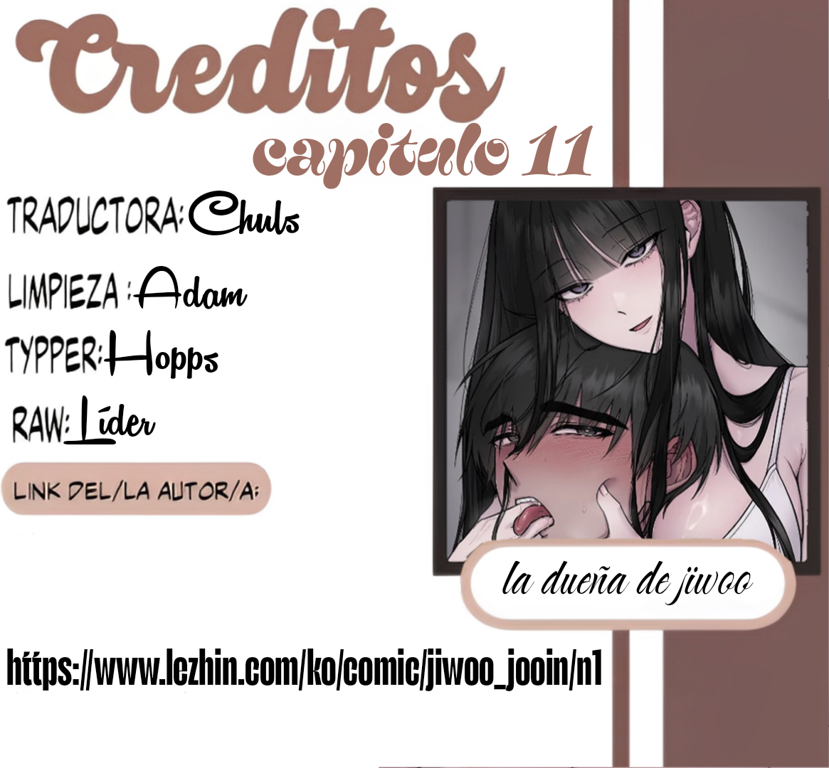 0 La dueña de Jiwoo