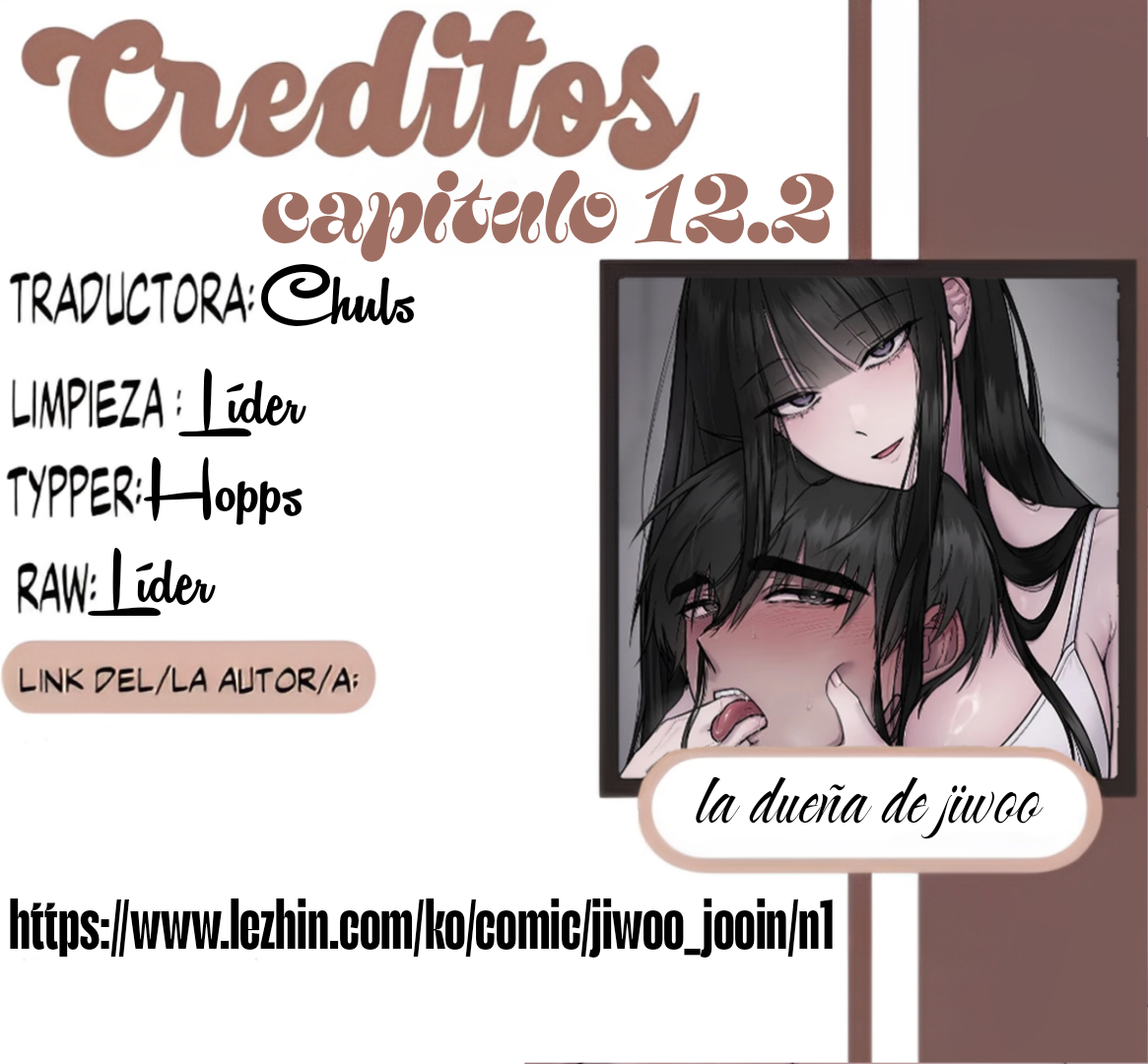 0 La dueña de Jiwoo