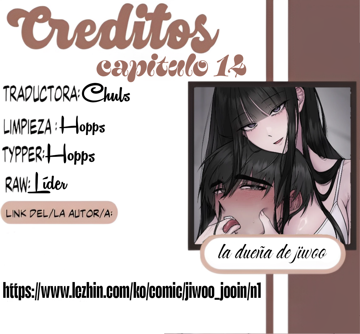 0 La dueña de Jiwoo