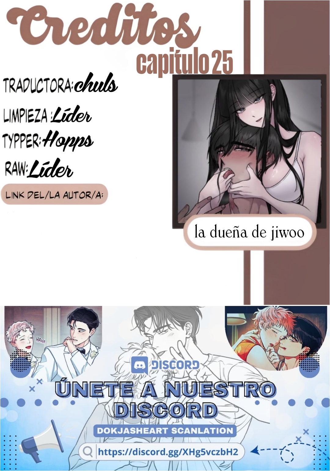 0 La dueña de Jiwoo