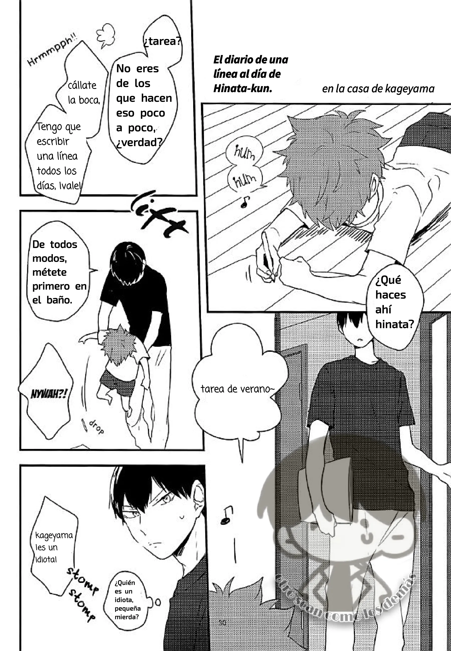 32 Haikyuu!! – Kageyama-san y Hinata-kun (Doujinshi)